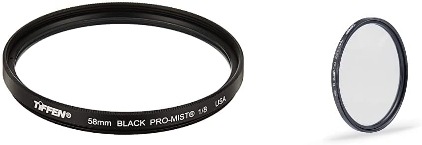 52mm Black Pro-Mist Camera Lens Filter Pack of 2 Q117