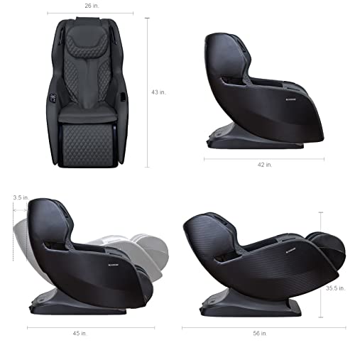 Black Zero Gravity Massage Recliner Chair D31131