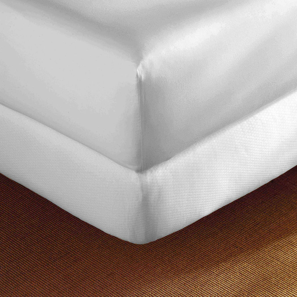 White Queen Mattress Box Spring Cover G211