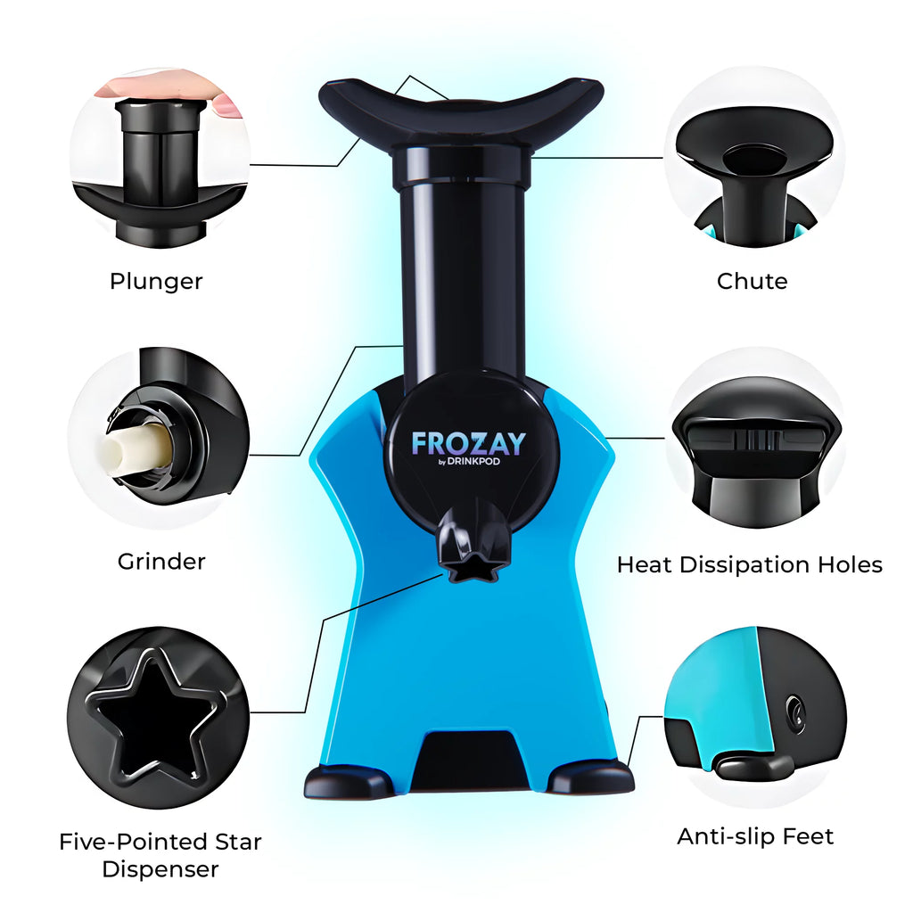 Dairy-Free Vegan Frozen Fruit Ice Cream & Dessert Maker P7040