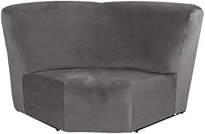 Velvet Stretch Corner Sofa Cover V34530