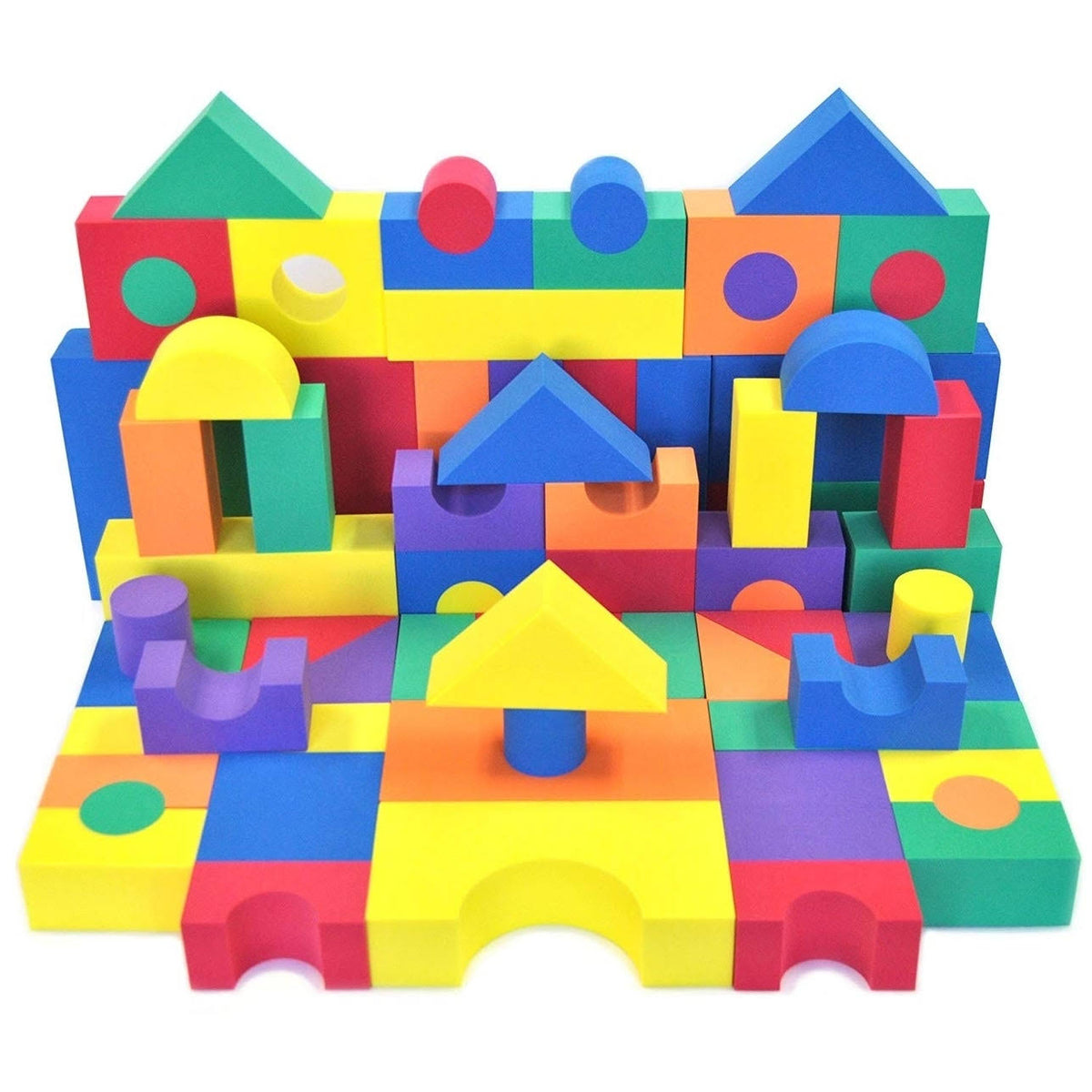 70 Piece Foam Building Blocks F726936