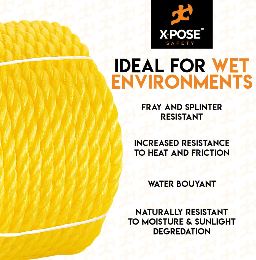 Yellow Floating Polypropylene Rope I86163