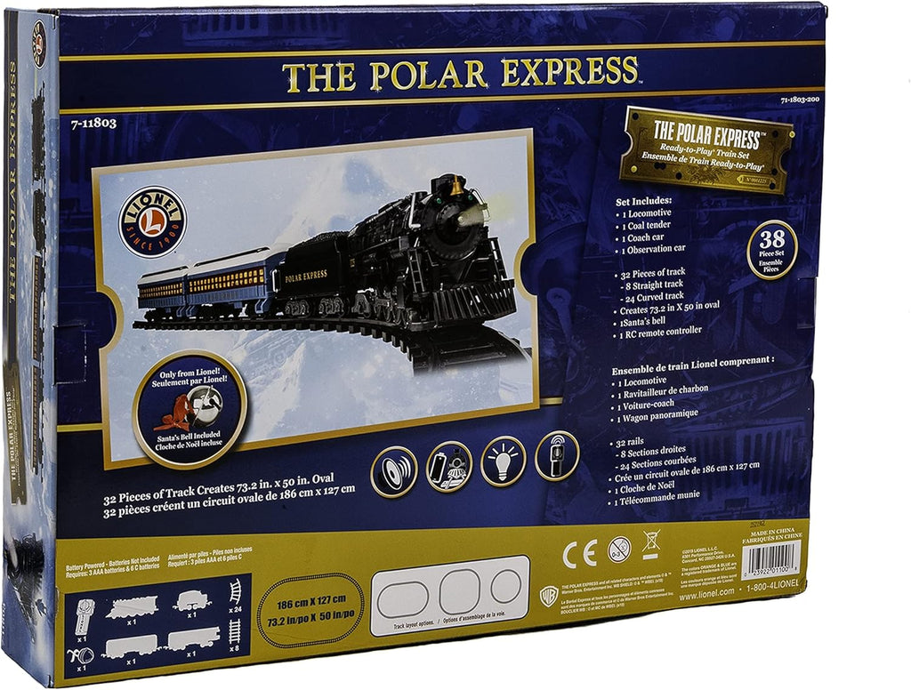 Black Battery-Powered Model Train Set with Remote X448