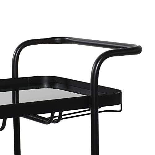 Black Metal Bar Cart N341738