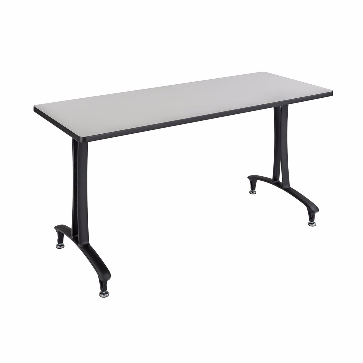 Cherry/Black T-Leg Desk B26801