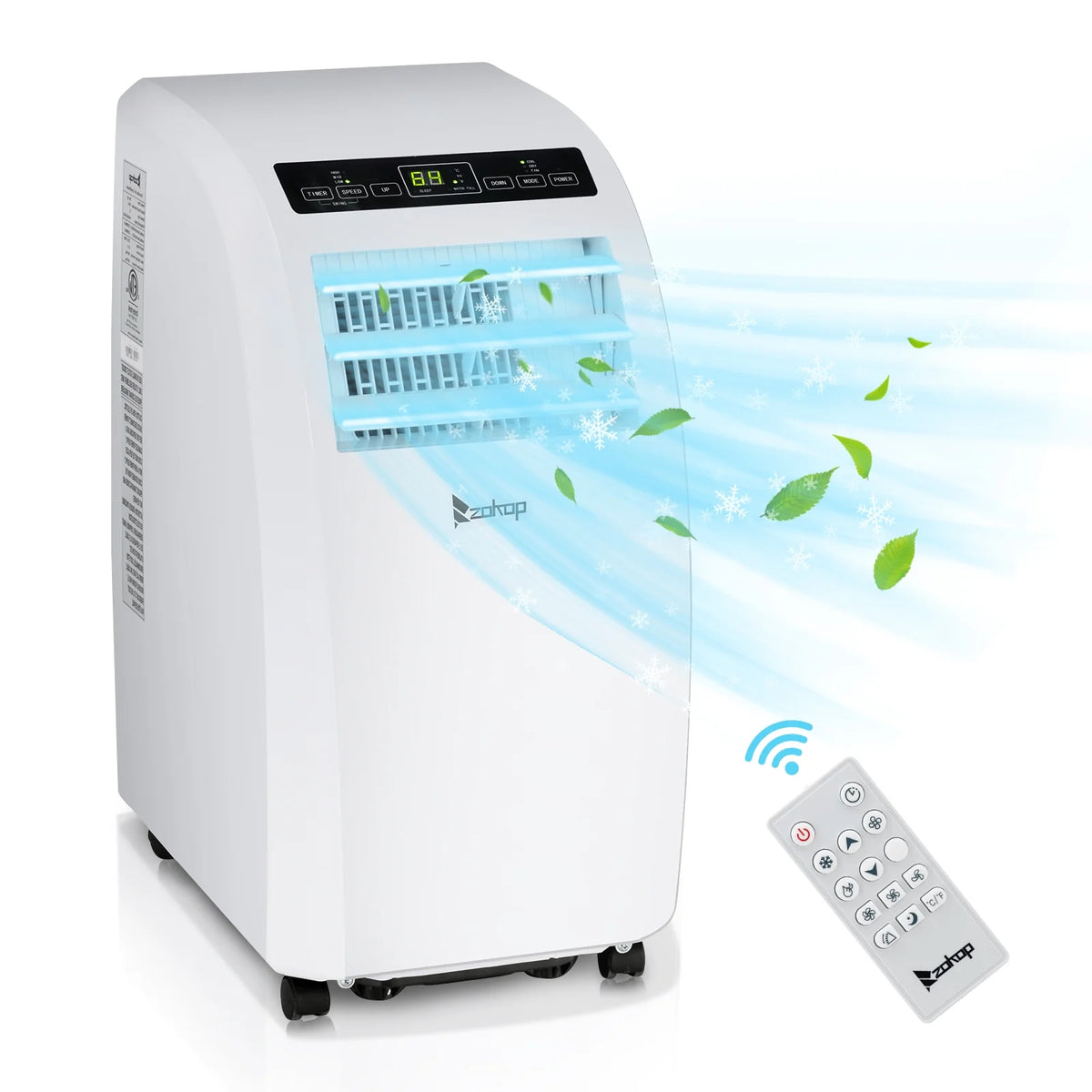 White Portable Air Conditioner B92314