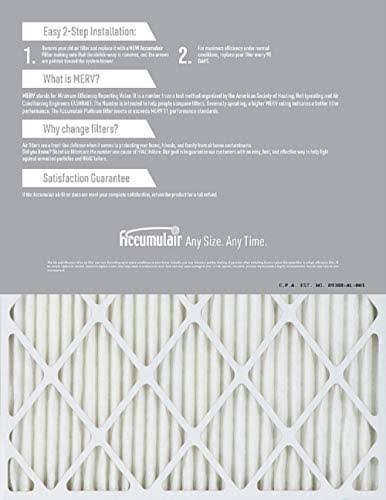 16.25x21.25x1 MERV 11 Air Filter (6 Pack) S6257