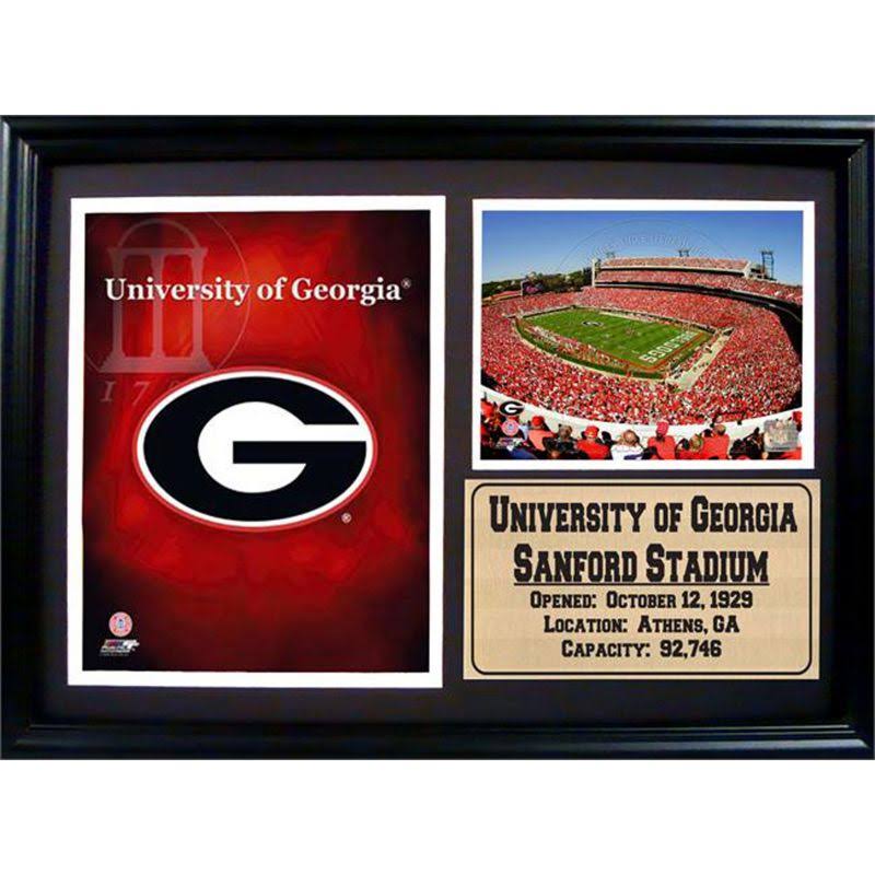NCAA Georgia Photo Stat Frame H5989