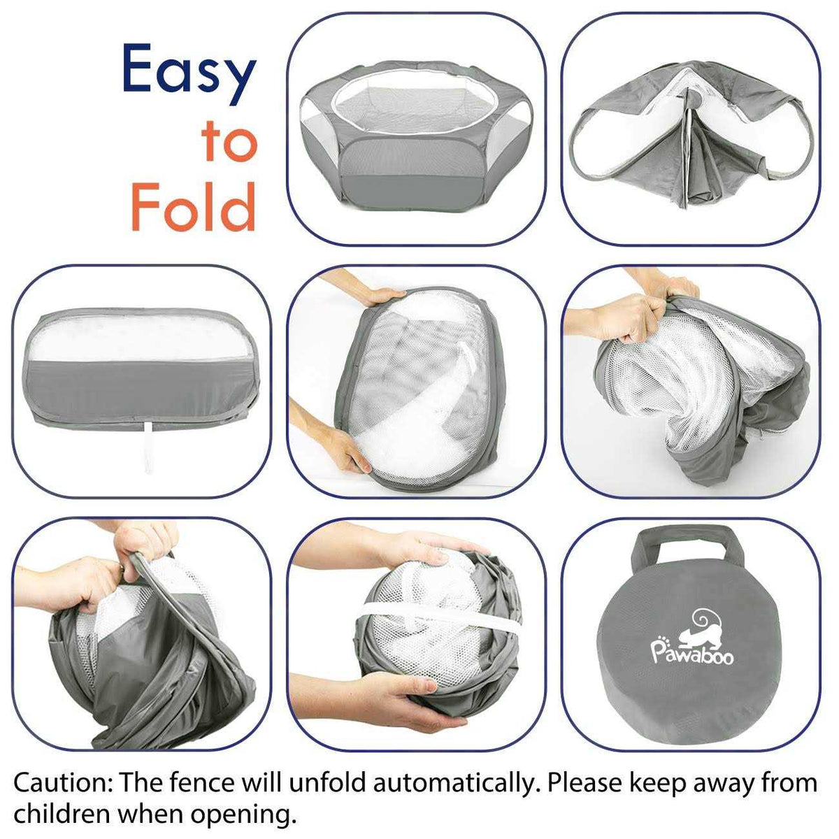 Small Animals Playpen with Zippered Cover J44469