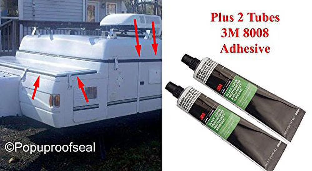Rubber Gasket Popup Tent Trailer Seal K86172