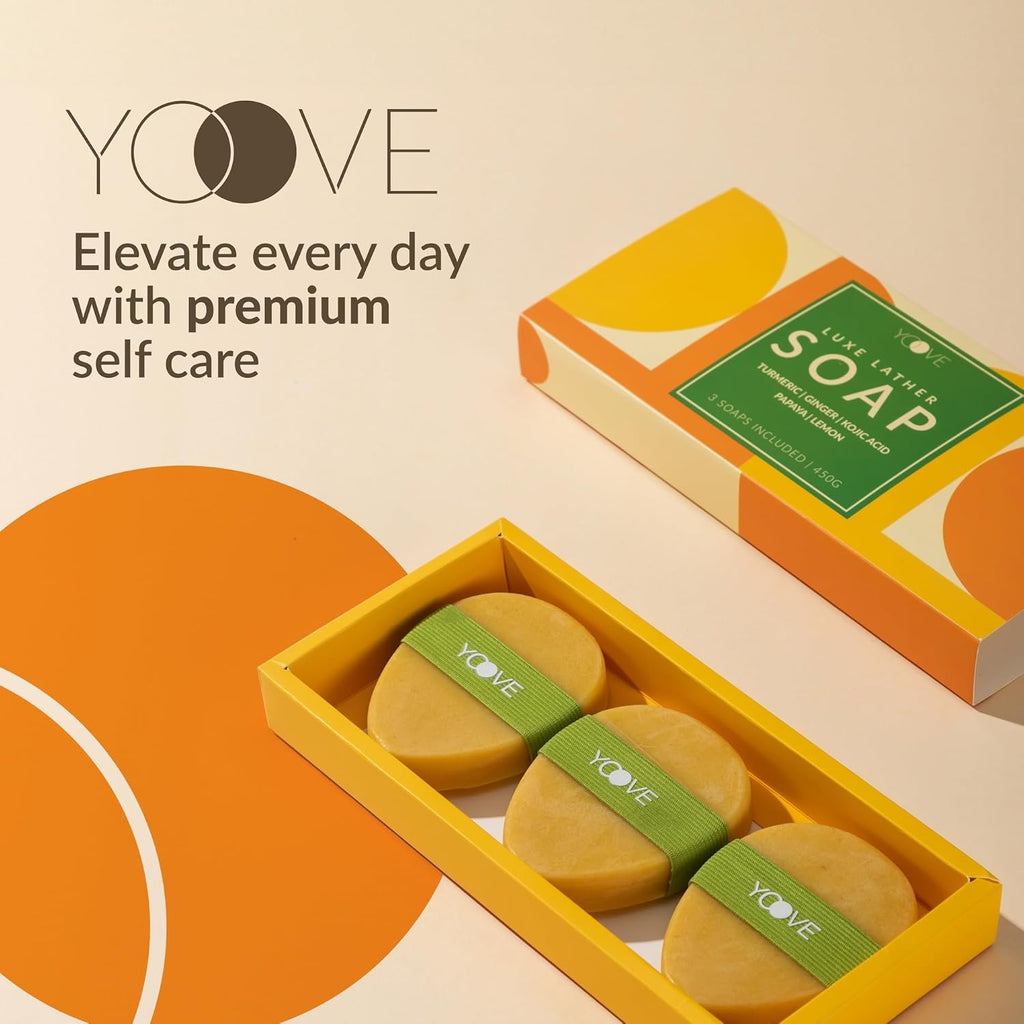 3-Pack Turmeric Kojic Acid Soap Bar N6082