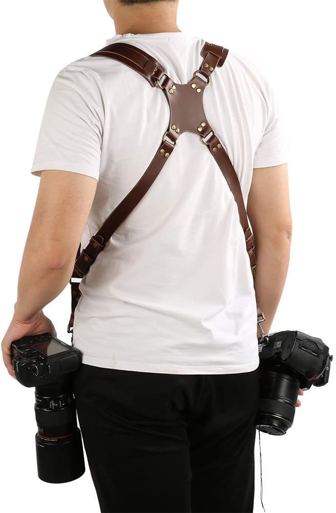 Adjustable Leather Camera Strap U40869