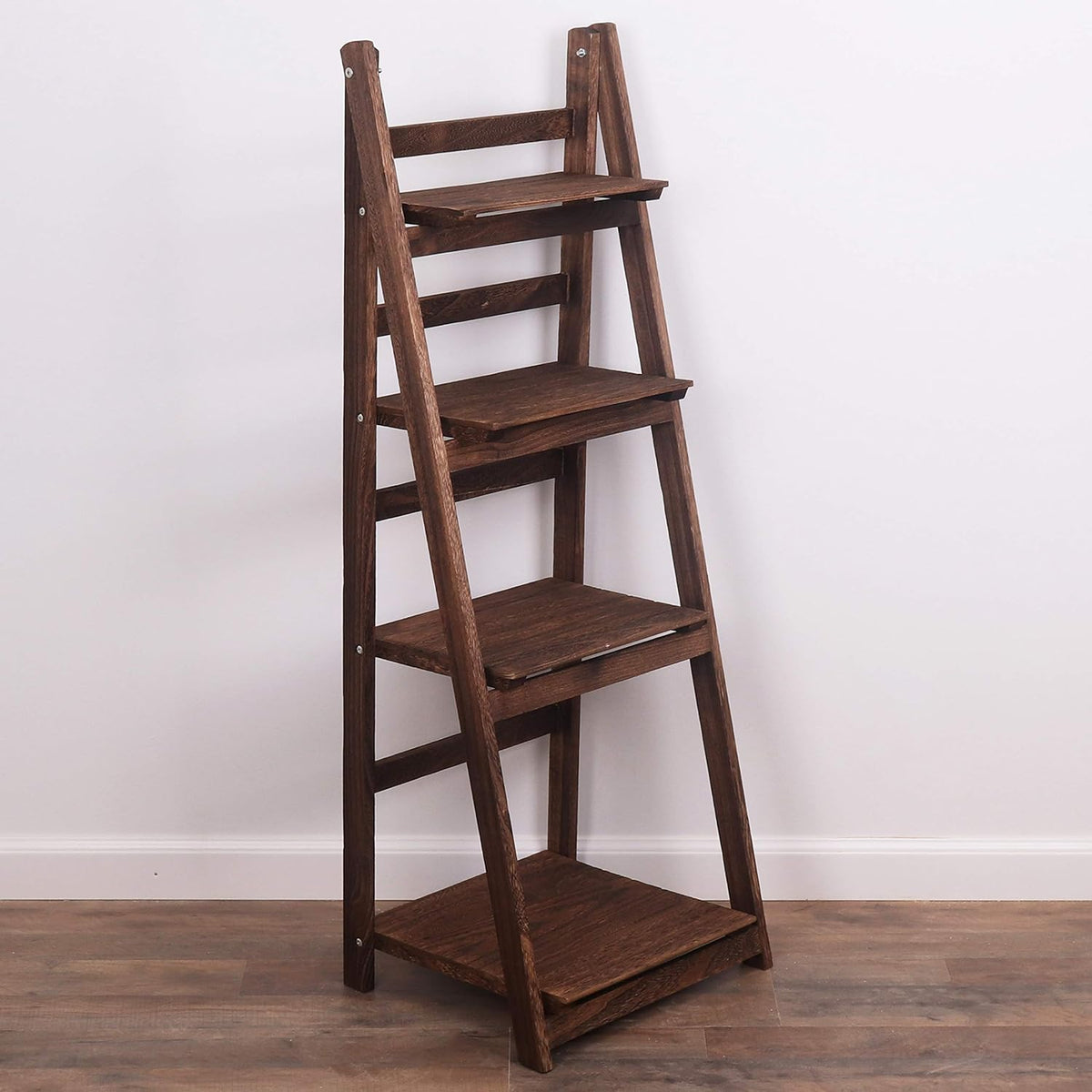 Wooden Ladder Bookshelf G524731
