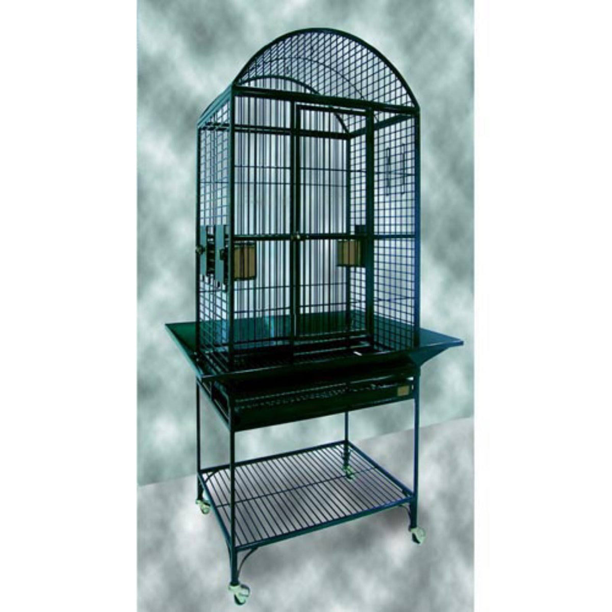 White Dometop Bird Cage P868118