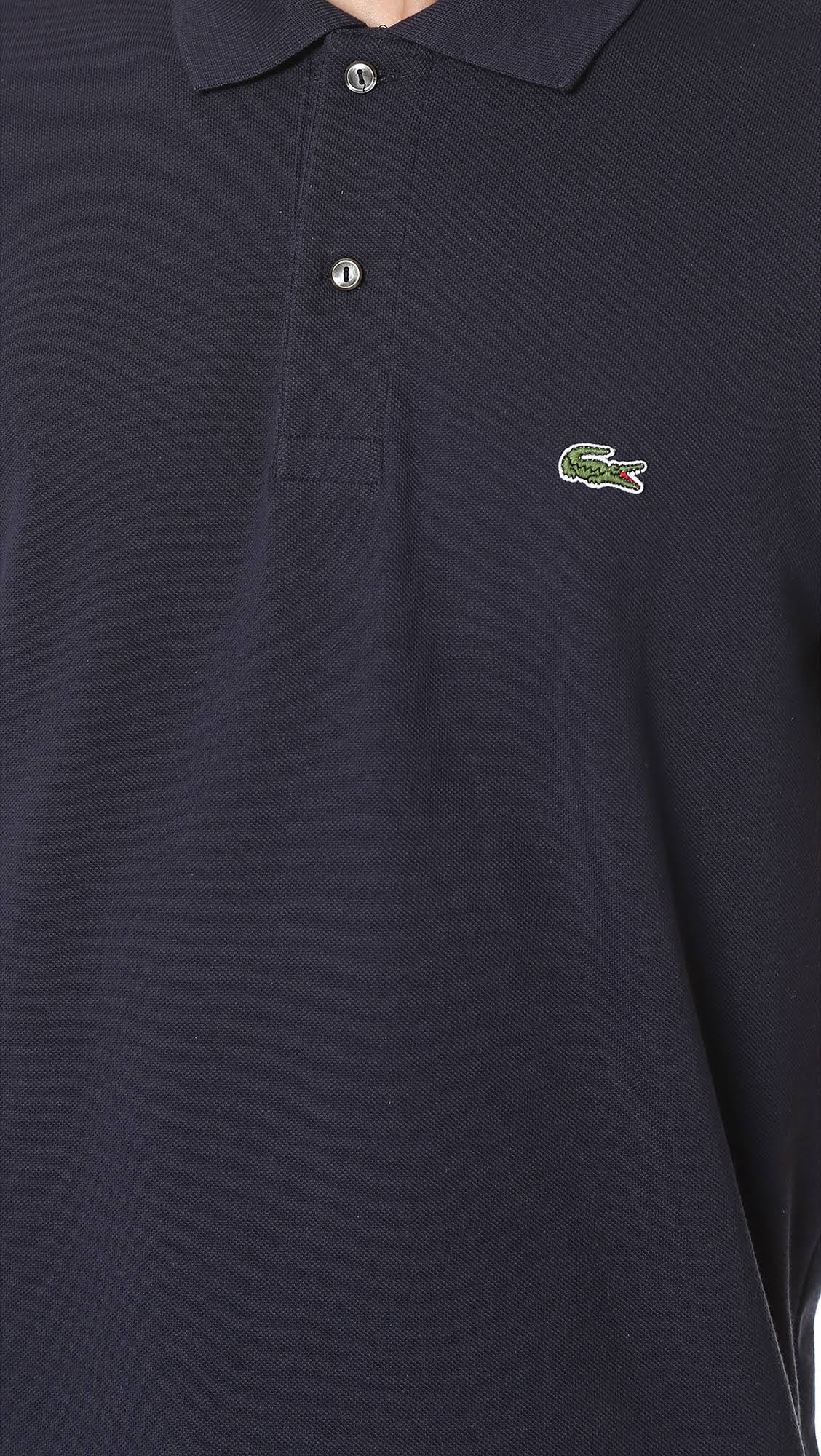 Short Sleeve Classic Pique Polo Navy Blue R125870