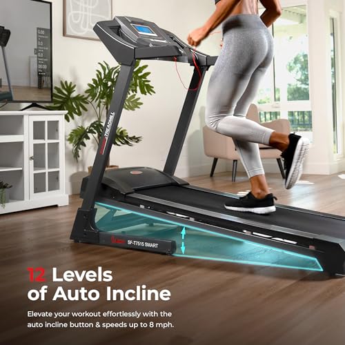 Smart Treadmill with Auto Incline I628774