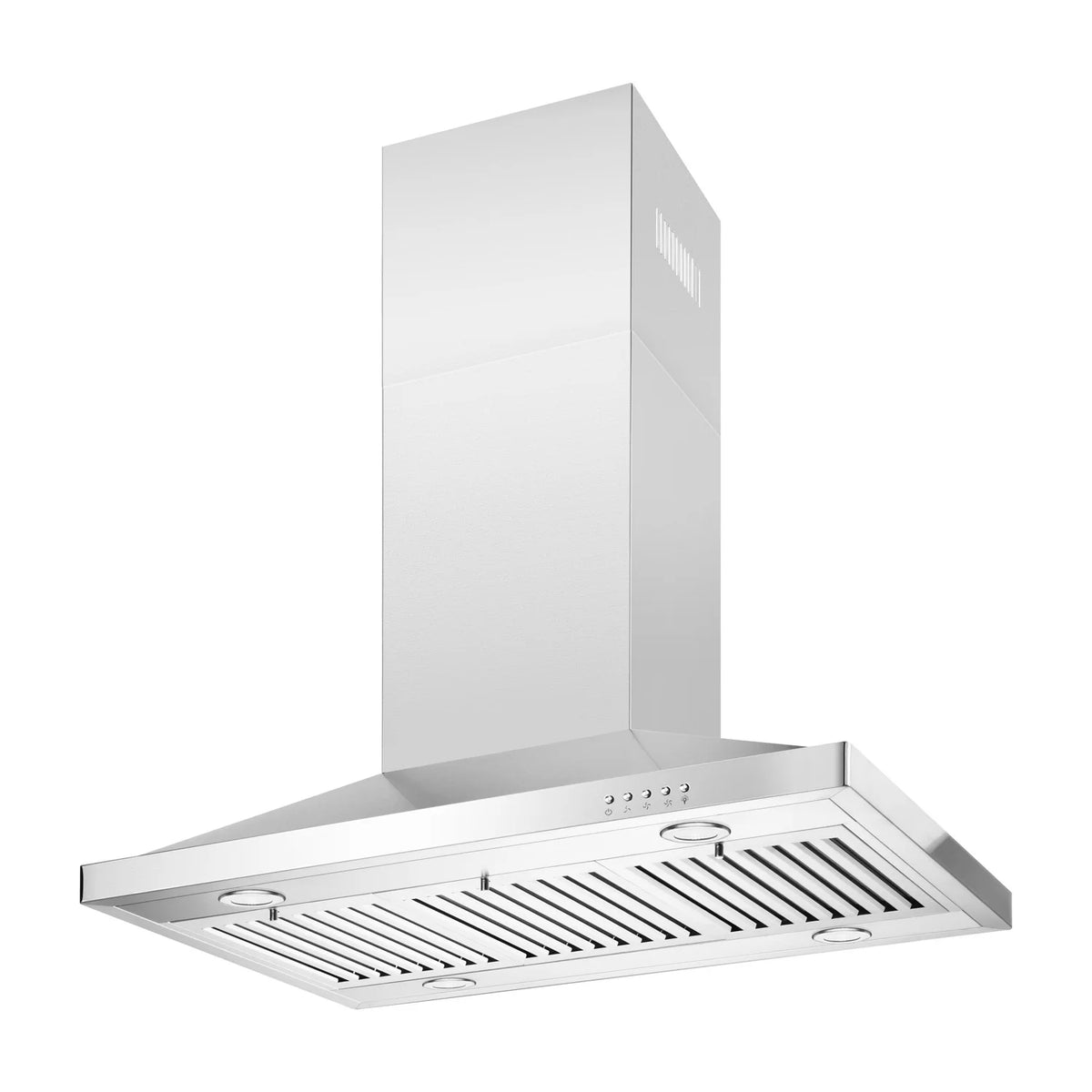 36" Stainless Steel Island Mount Kitchen Range Hood N666