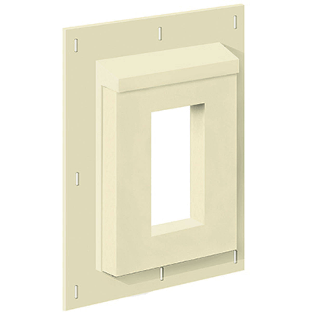Navajo Beige Receptacle Mount Q3997
