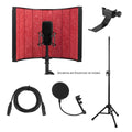 Isolation Filter + Stand + Pop Filter + XLR Cable + Headphone Holder J5713