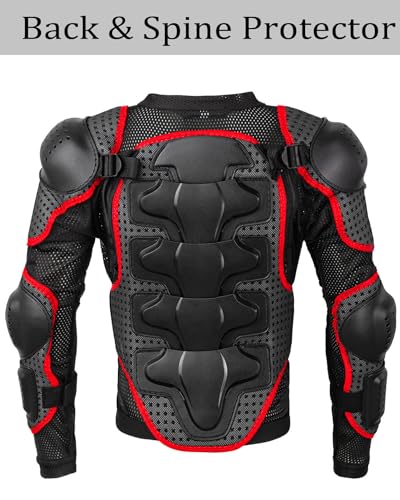 Kids Motorcycle Jacket with Chest Back Elbow Protection P722