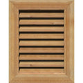 Unfinished Functional Rough Vertical Gable Vent N633
