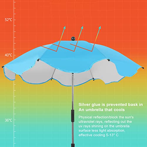 Chair Umbrella with Universal Clamp A73559
