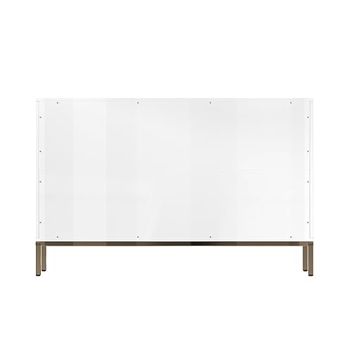 6 Drawer Blue Wood Dresser I5683