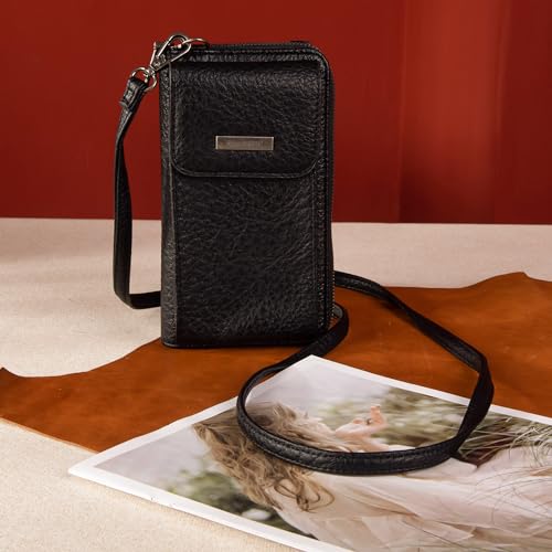 Small Crossbody Cellphone Purse with Side Zipper Pocket I1033