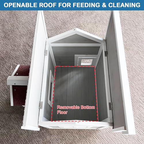 Weatherproof Outdoor Cat House B706921