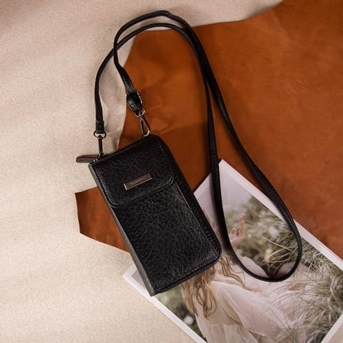 Small Crossbody Cellphone Purse with Side Zipper Pocket I1033