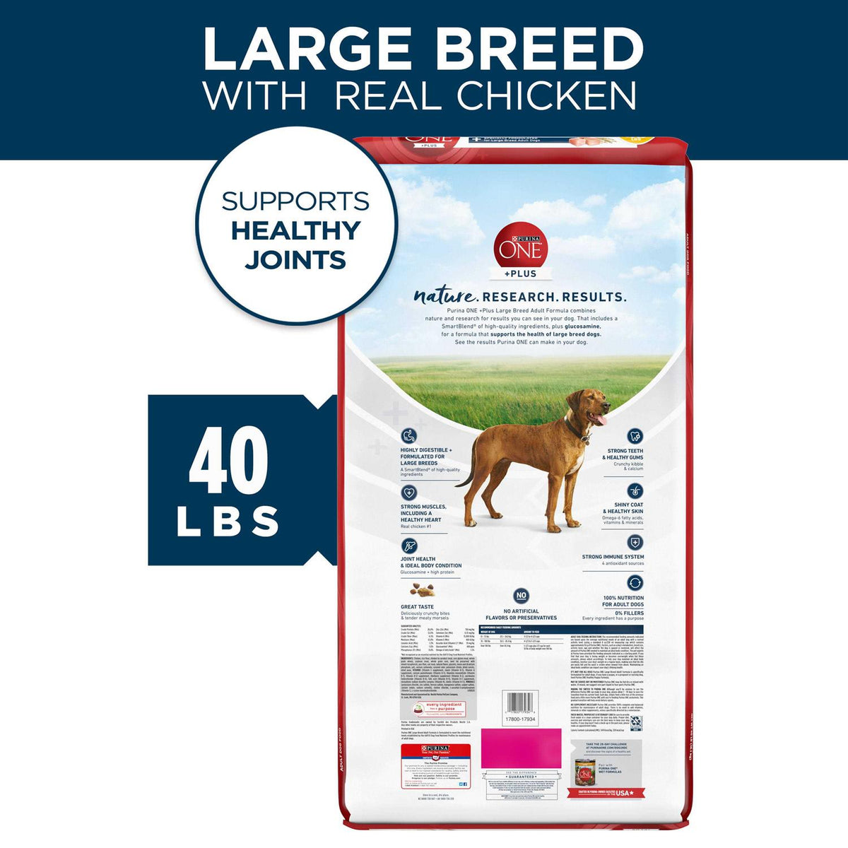 Natural Large Breed Adult Dry Dog Food I514