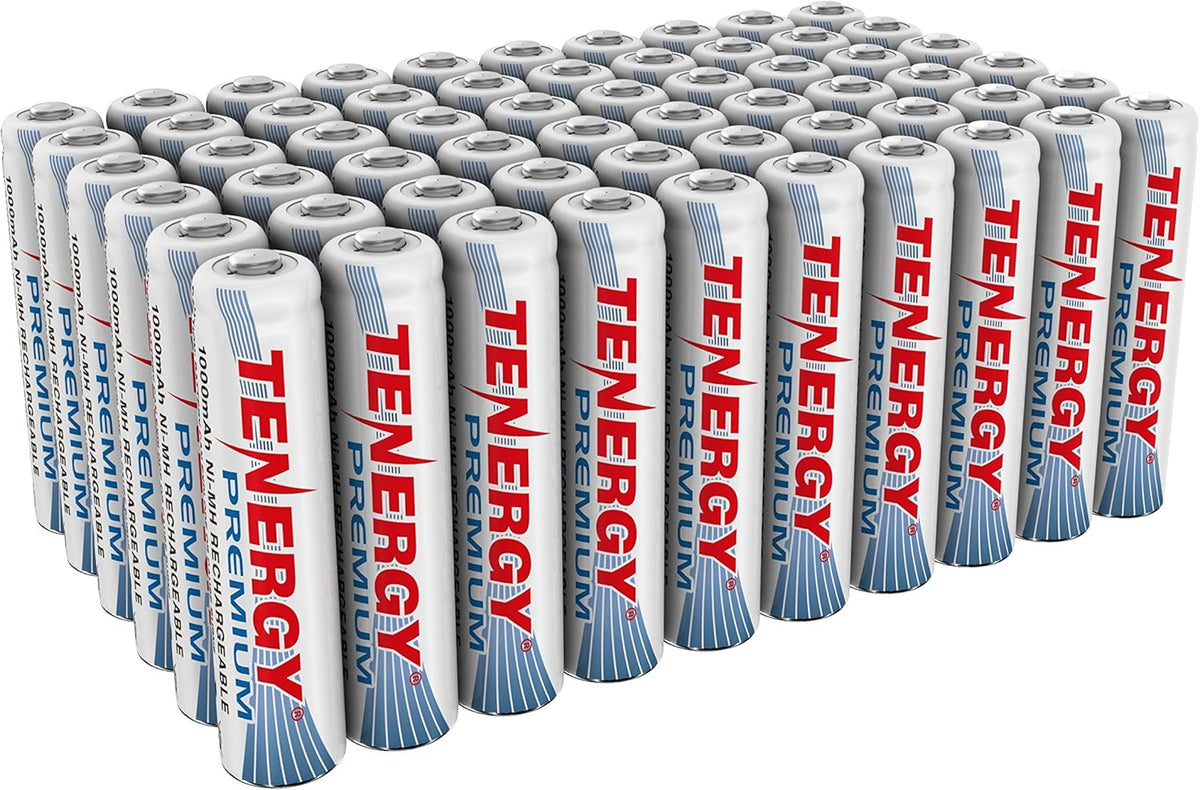 Rechargeable AAA Batteries 1000mAh NiMH 120 Pack V9740