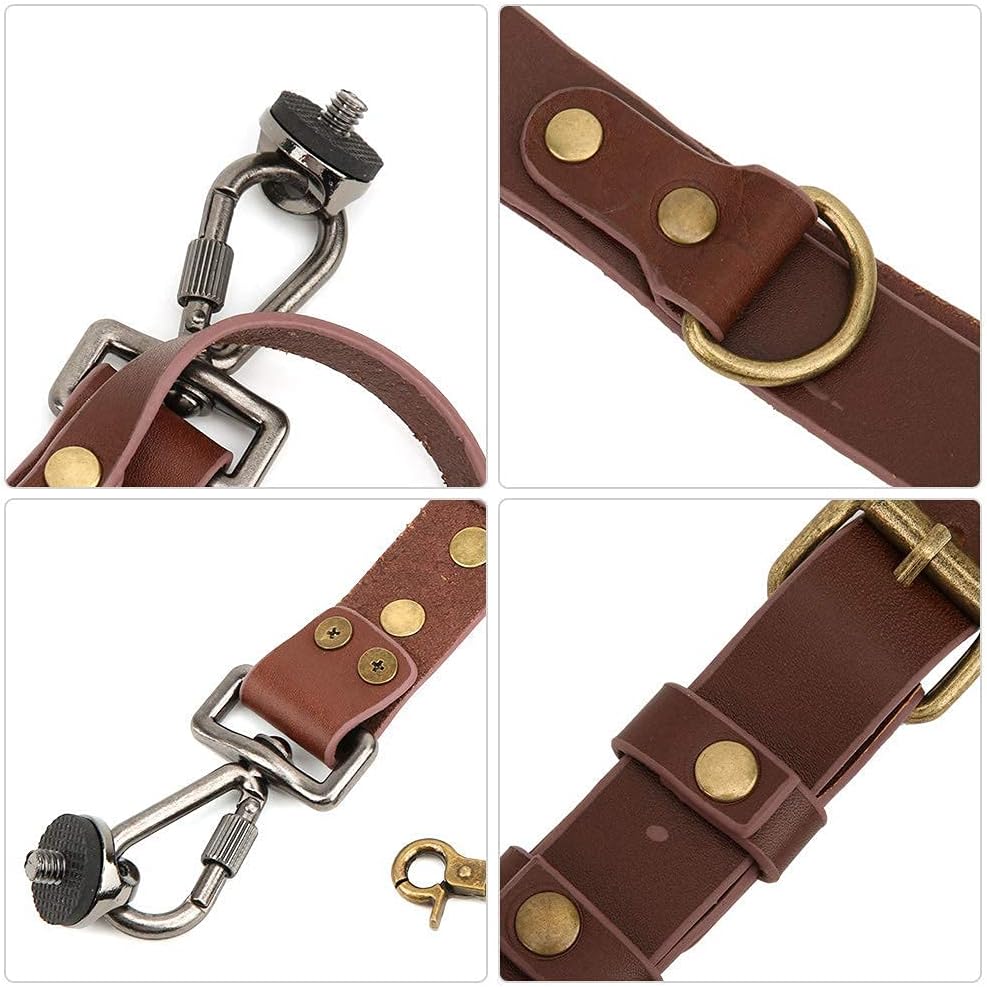 Adjustable Leather Camera Strap U40869
