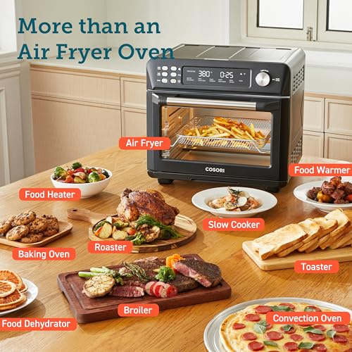 12-in-1 Air Fryer Toaster Oven Combo with 3 Accessories K510