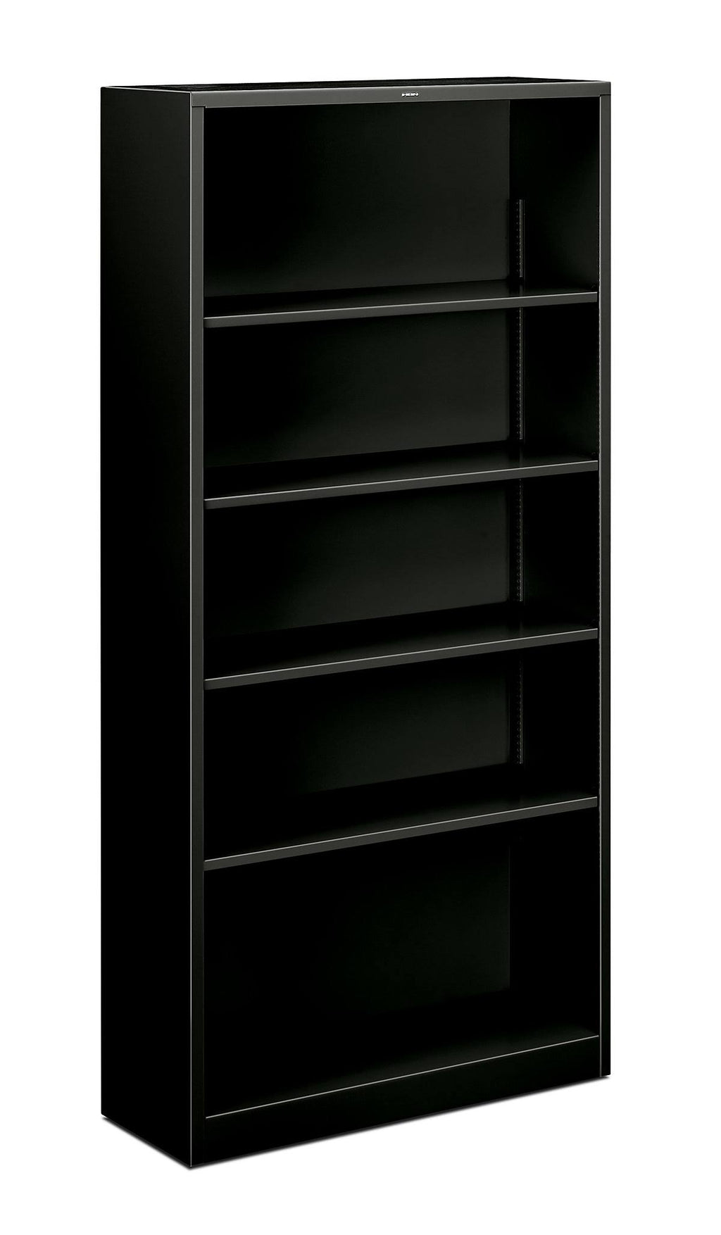 5-Shelf Metal Black Bookcase B98096