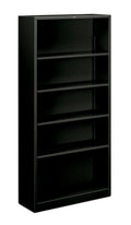 5-Shelf Metal Black Bookcase B98096