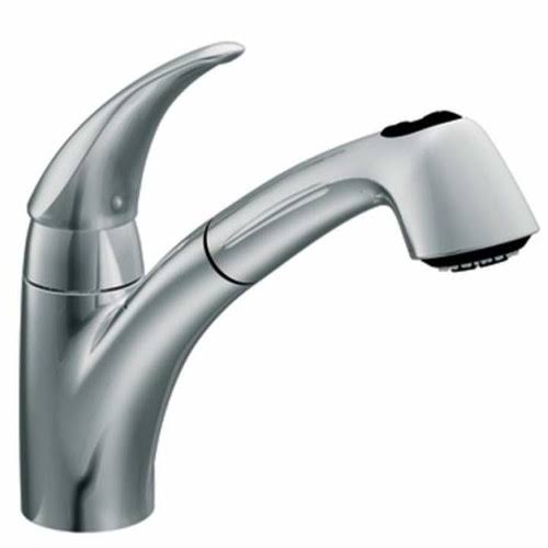 Single Handle Kitchen Faucet Stainless Steel S66433