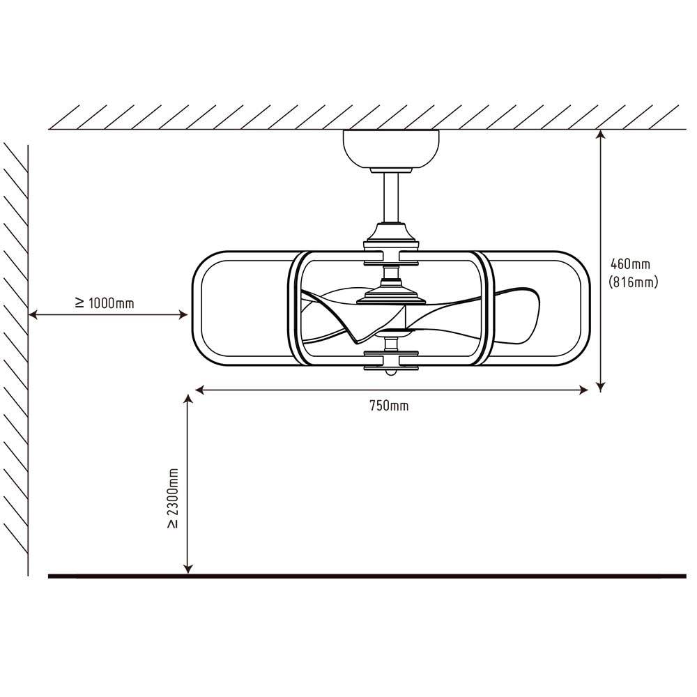 29.5-in Satin Nickel LED Indoor Ceiling Fan with Light and Remote R190