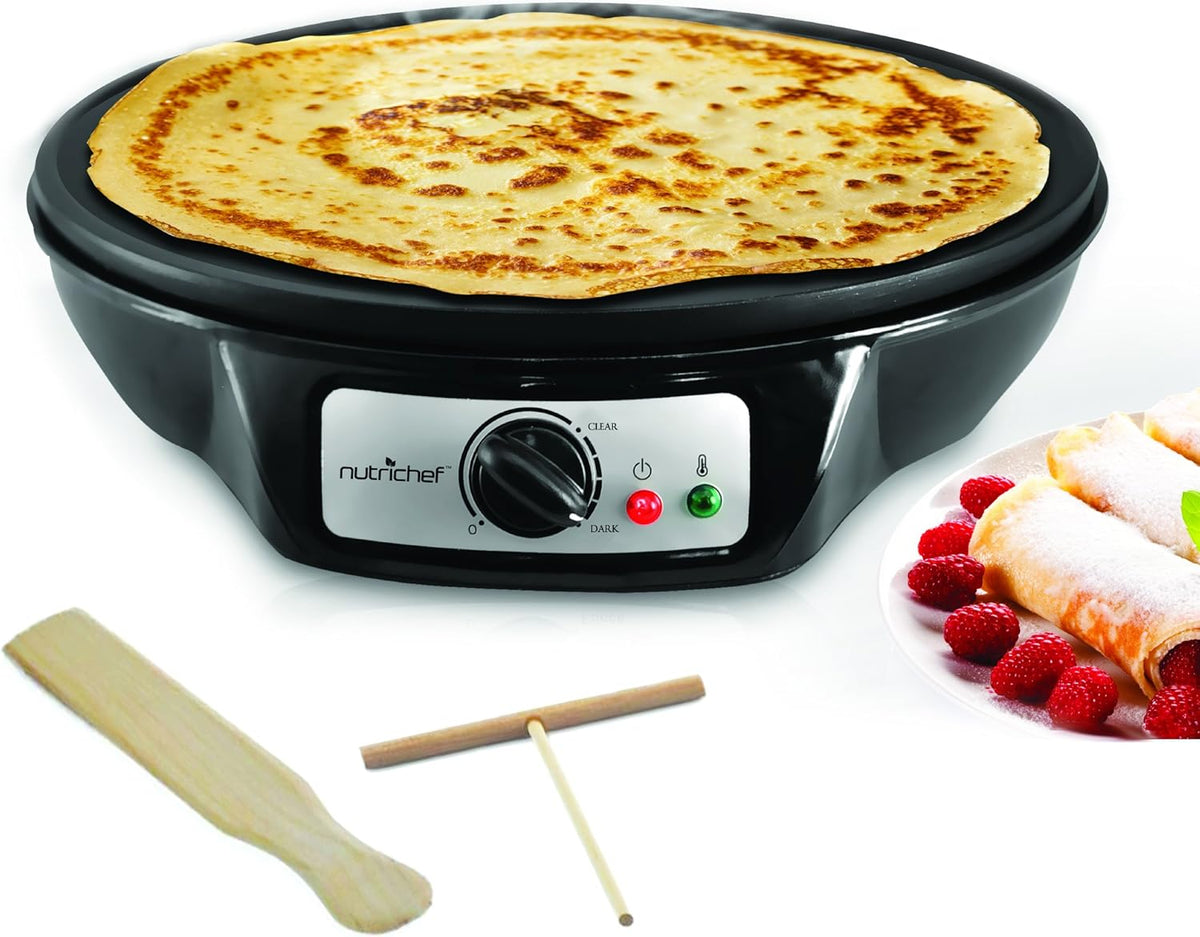 Electric Nonstick 12 Inch Griddle & Crepe Maker U3368