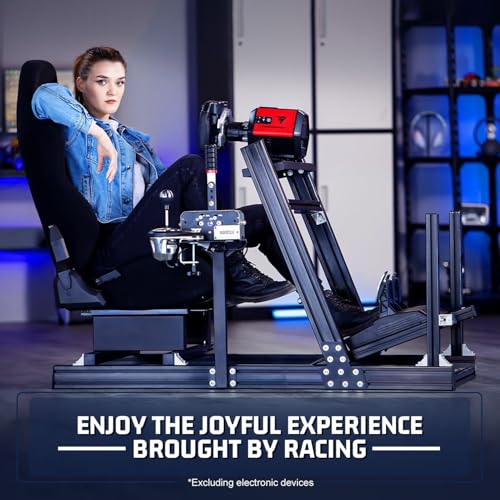 Aluminum Profile Racing Simulator Cockpit with Seat Y307487