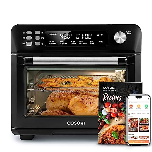12-in-1 Air Fryer Toaster Oven Combo with 3 Accessories K510