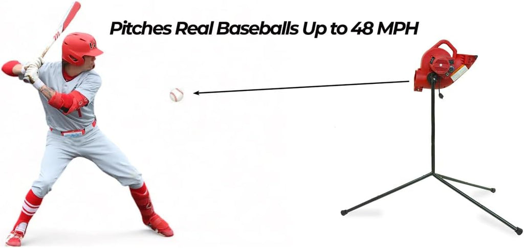 2-in-1 Baseball Pitching Machine Q60147