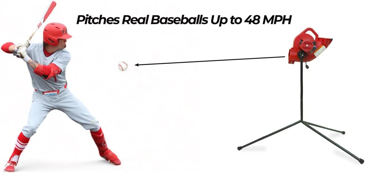 2-in-1 Baseball Pitching Machine Q60147