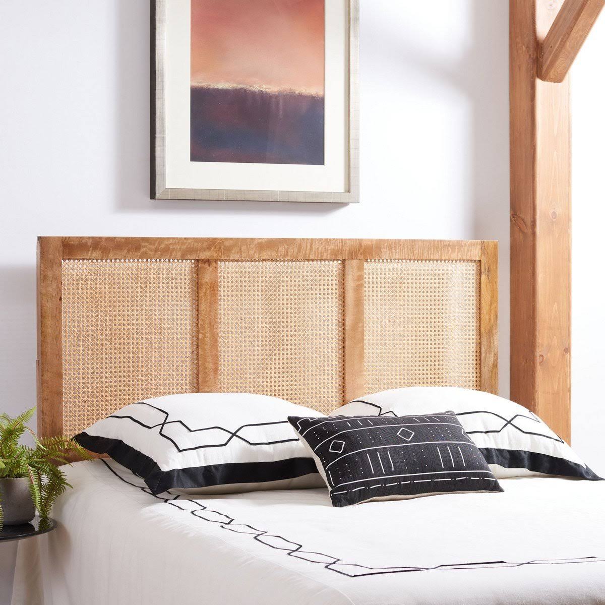 Black King Cane Headboard G290