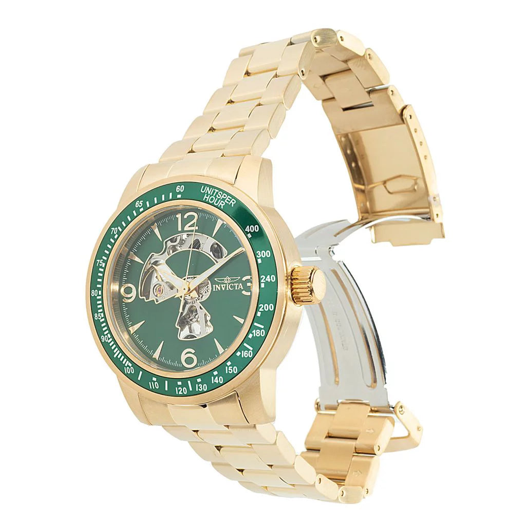 Green Dial Mechanical Multifunction Watch E79644