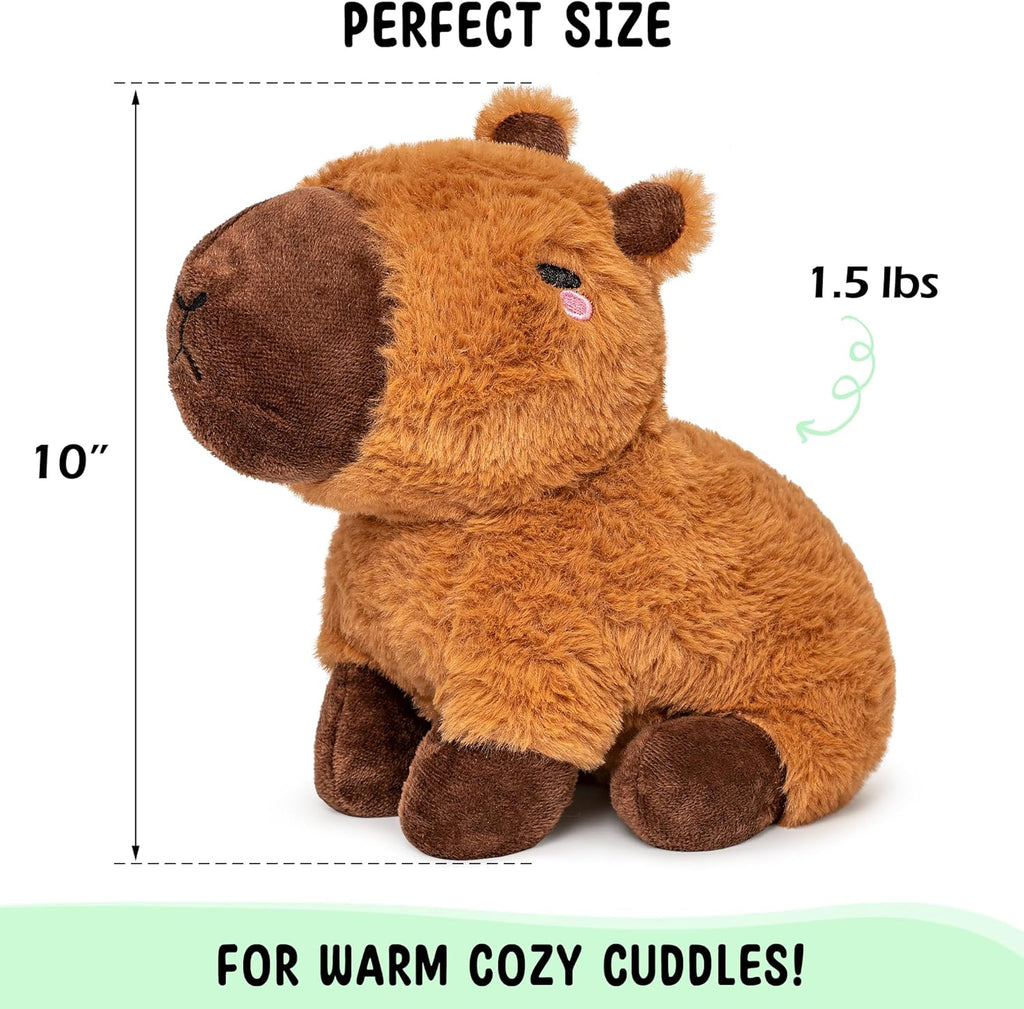 1.5 lbs Unscented Heating Pad Plush Stuffed Animal Y186065