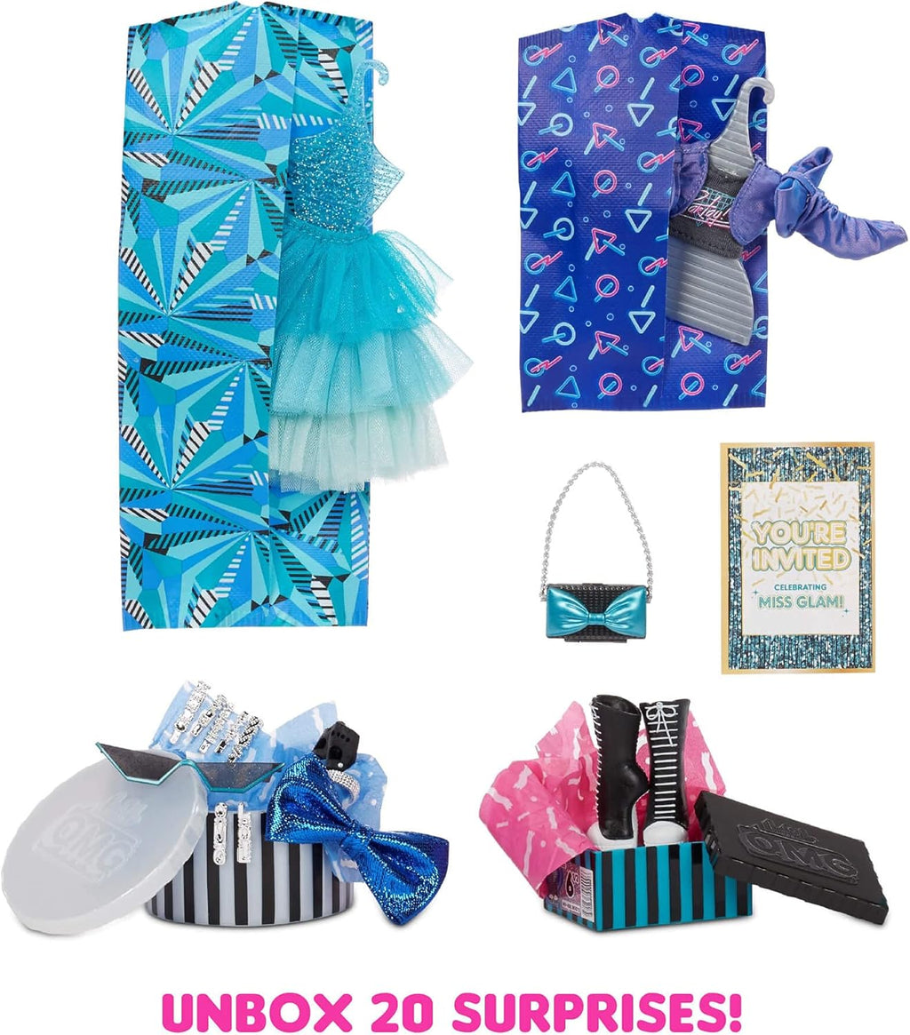 Fashion Doll with 20 Surprises, 5 Fashion Looks, Multicolor J7105