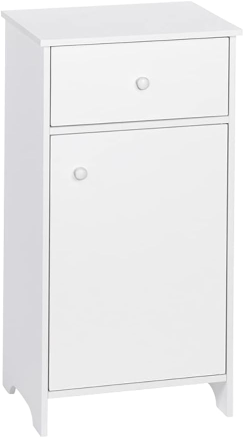 White Bathroom Floor Cabinet P778