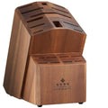 20 Slots Acacia Wood Knife Block O9728